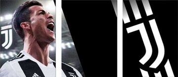3x OBRAZ NA ŚCIANĘ CRISTIANO JUVENTUS 20x30