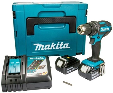 MAKITA DHP482RFJ WIERTARKO WKRĘTARKA Z UDAREM 18V