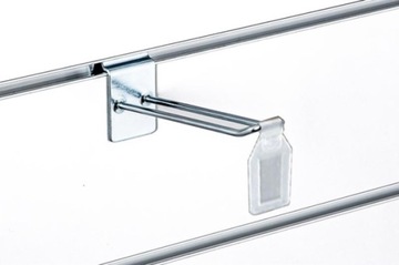 Etykieta cenowa 26x45mm na hak podw.Slatwall 10szt