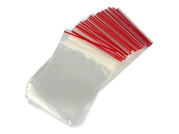WORECZKI STRUNOWE 150x220 worki torebki z zamkiem strunowym zip lock 100szt