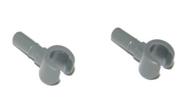 LEGO RĄCZKI, DŁONIE DO FIGURKI - C. SZARE ZA 2 SZT