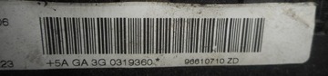 AIRBAG ULOŽENÍ ŘIDIČE PEUGEOT OE 96610710ZD