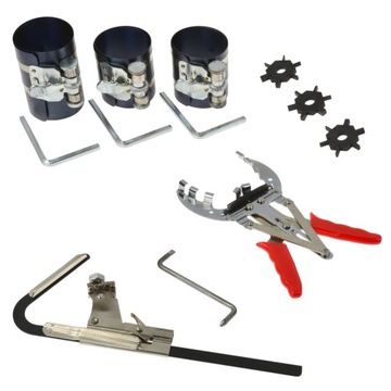 НАБОР ИНСТРУМЕНТОВ ДЛЯ СНЯТИЯ ПОРШНЕВЫХ КОЛЬЦ, ЛЕНТА, 9 ПРЕДМЕТОВ