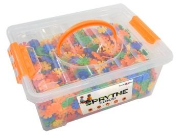 Кирпич Clever Construction Снежинки 1200 Эл