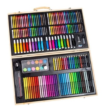 Набор художественной живописи в чемодане 180 шт.