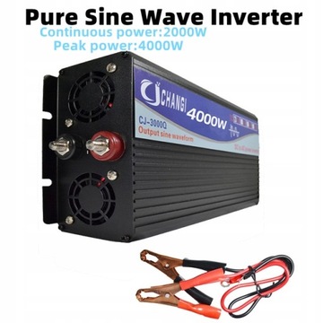Czysta fala sinusoidalna inwertor 6000w 12v