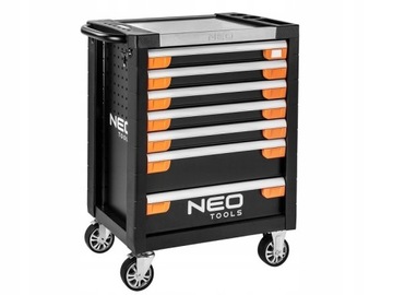 Шкаф для инструментов с 7 ящиками PRO NEO TROLLEY 84-220