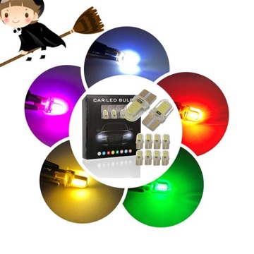 белый New T10 COB LED, кристалл, широкий, би