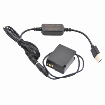 Mobilny powerbank kabel Usb + dmw-dcc8 Blc12e imi
