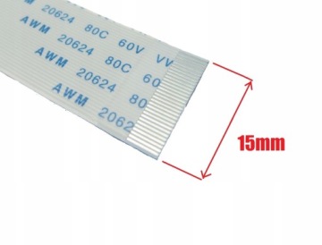 FPC FFC лента 30pin 0.5mm 15cm TYPE A AWM 20624