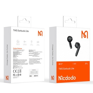 БЕСПРОВОДНЫЕ НАУШНИКИ-ВКЛАДЫШИ MCDODO С BT CASE 5