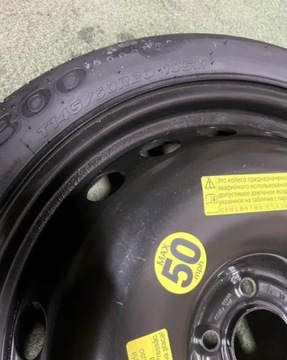 5X112 4,5J20 KOLO DOJEZDOVÉ 145/60R20 105M AUDI A6 A7 MERCEDES ML