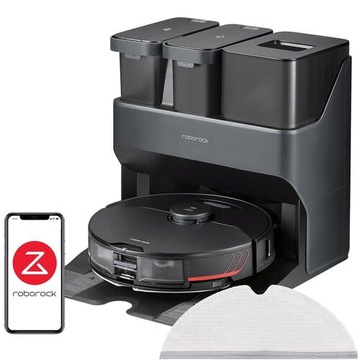 Roborock S7 Max Ultra czarny (robot sprzątający+wi
