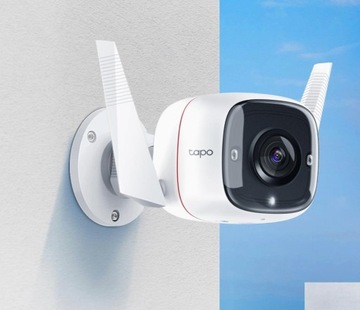 Wi-Fi камера TP-Link TC65 для наружного наблюдения 3 Мп Ночной режим Сигнализация