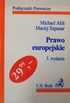 Michael Ahlt Prawo europejskie