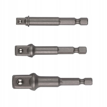 HIKOKI Zestaw adapterów 1/4″ 3/8″ 1/2″