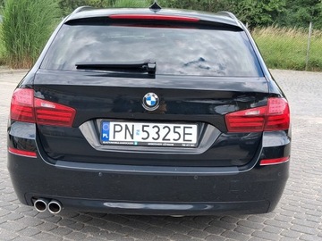 BMW Seria 5 F10-F11 Touring Facelifting 530d 258KM 2014 BMW Seria 5 530d 258KM Automat Panorama Skóra BiXenon Zarejestrowana w PL, zdjęcie 5