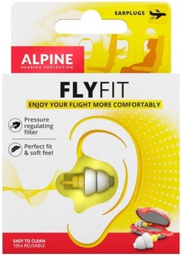 Беруши Alpine FlyFit для путешественников