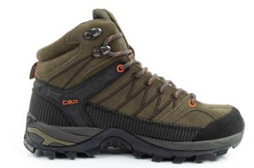 CMP Rigel мужские треккинговые ботинки r.47 кожа прочный водонепроницаемый лодыжки сапоги