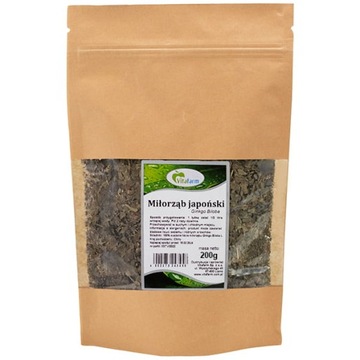 Ginkgo biloba miłorząb japoński 200g VitaFarm