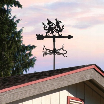 2 шт. Флюгер, указатель направления ветра, черный, направление ветра