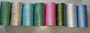 ЛЕНТА БЕЖЕВАЯ ГЛЯНЦЕВАЯ ЛЕНТА ПОЯС ШИРИНА ЛЕНТЫ 3 СМ ЗОЛОТОЙ БЛЕСК