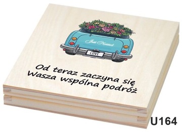 Свадебный сувенир, копилка, эко графика