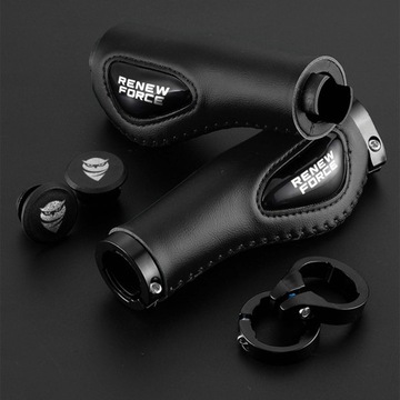 Удобные ручки Велосипедные ручки Велосипедные ручки Противоскользящая Прочная ЭКО-КОЖА