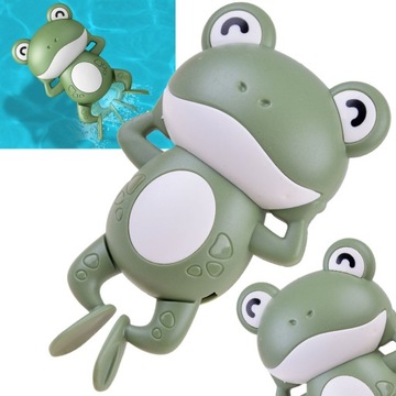 Заводная плавающая лягушка для ванны ZA3996