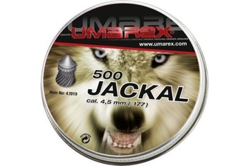 Śrut 4,5mm Umarex Jackal szpiczast 500 szt. 4.1919