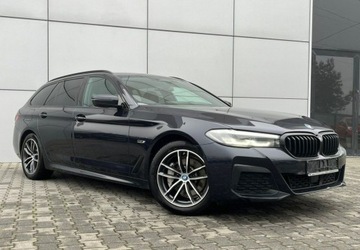 BMW Seria 5 G30-G31 Touring Plug-In 2.0 530e 292KM 2022 BMW Seria 5 M-Pakiet Hybryda Plug-In Skora Navi Kamera Full Led FV23, zdjęcie 3