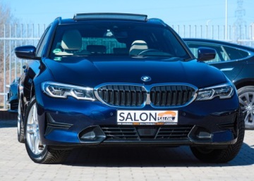 BMW Seria 3 G20-G21 Touring 2.0 330e 292KM 2021 BMW 330 SportLine Lasery HUD Panorama Pamięć ACC Skóra Keyles Webasto Hi-Fi, zdjęcie 3