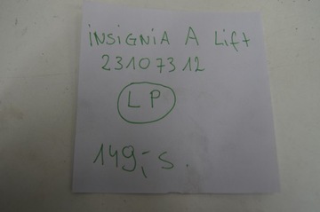INSIGNIA A FACELIFT SVAZEK DVEŘE LEVÝCH PŘEDNÍCH