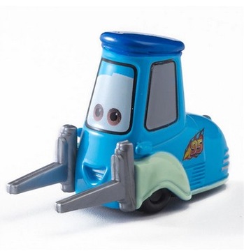 Metalowe Auto DISNEY CARS GUIDO WIDLAK WORLD GRAND PRIX