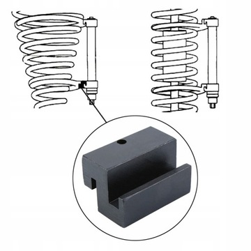 ŚCIĄGACZ DO SPRĘŻYN MECHANICZNY TALERZOWY MOCNY MCPHERSON WZMOCNIONY 1,5T