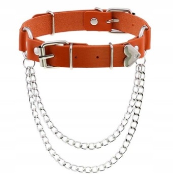 Got Hip Hop Rock serce Choker naszyjnik czoker