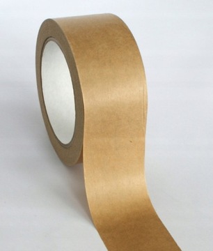 6x TAŚMA PAKOWA papierowa EKO 50mm 50m KRAFT