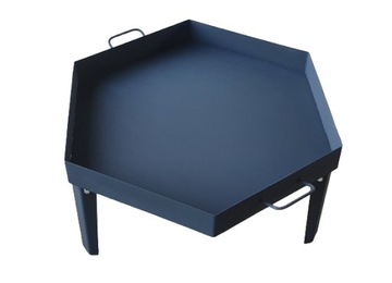 Grill/Palenisko sześciokątne pomalowane 80cm