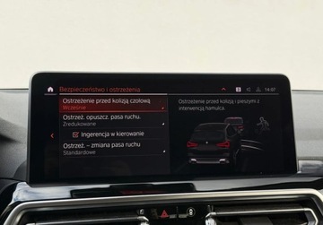 BMW X3 G01 SUV Facelifting 2.0 20d 190KM 2022 BMW X3 I wlasciciel Laser Hak Gwarancja Bezwypadkowy FVAT23, zdjęcie 33