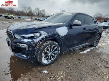 BMW X6 G06 2020 BMW X6 M50I 2020 4.4 Benzyna 523KM