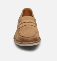 CLARKS ATTICUS MOKASYNY SKÓRZANE R.44