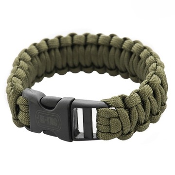 BRANSOLETKA PARACORD SURVIVAL M-TAC OLIVE L