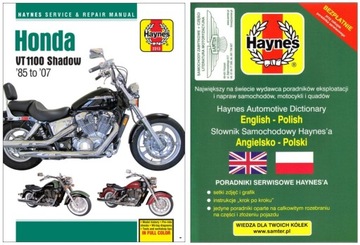 Honda VT 1100 Shadow (1985-2007) instrukcja napraw Haynes +GRATIS 24h