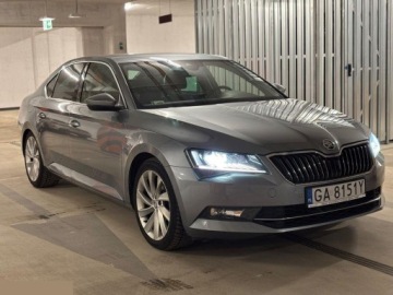Skoda Superb III Liftback 2.0 TSI 220KM 2016 Skoda Superb 2.0 TSI 220KM L&amp;K DSG 2016r Stan Bardzo Dobry