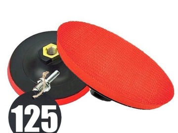 DYSK PODSTAWKA DO SZLIFIERKI WIERTARKI POD KRĄŻKI M14 + TRZPIEŃ PODKŁAD 125