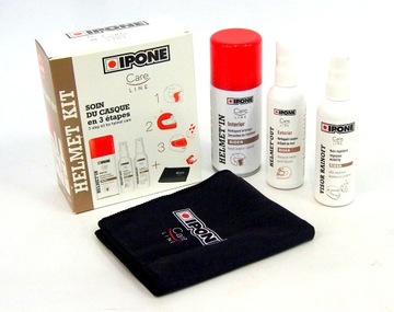 IPONE HELMET KIT ZESTAW DO PIELĘGNACJI KASKU