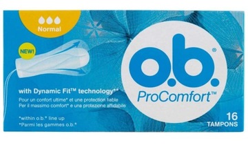 O.B. ProComfort Normal tampony 16sztuk
