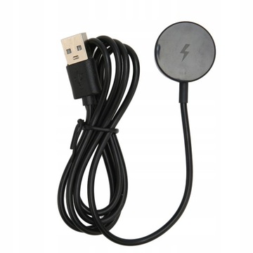 ŁADOWARKA DO FOSSIL GEN 1 2 3 KABEL USB CZARNY