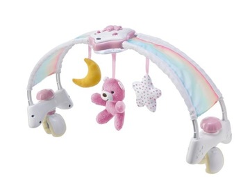 Chicco Rainbow Sky Panel lampka projektor Różowy