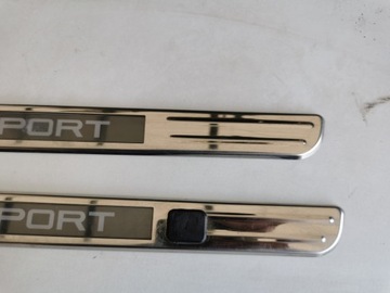 OPEL VECTRA C LIŠTA CHROM NA PRÁH